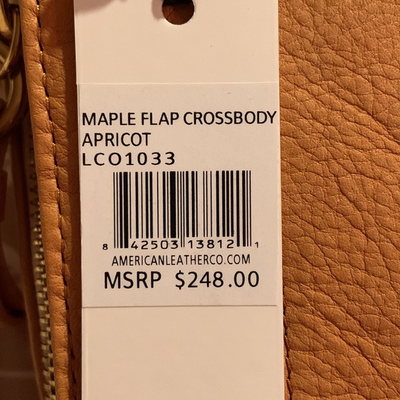 🔥NWT!🔥Maple Flap Crossbody by American Leather Company - Picture 3 of 11